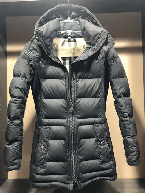 women's burberry puffer coat|burberry jacket women overcoat.